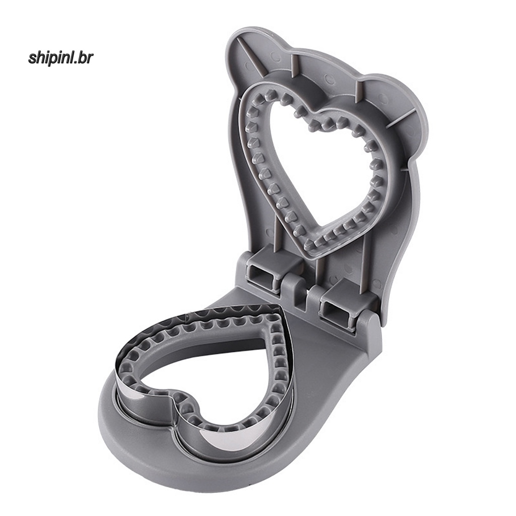 Khuôn Làm Bánh Mì sandwich Hình Trái Tim Bằng Thép Không Gỉ diy