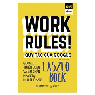 Sách - Quy tắc làm việc của Google