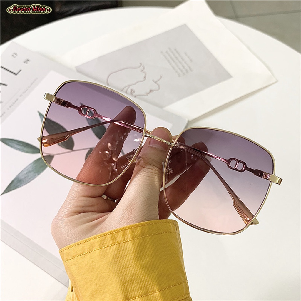 Kính Mát oversized Chống Tia uv400 Thời Trang