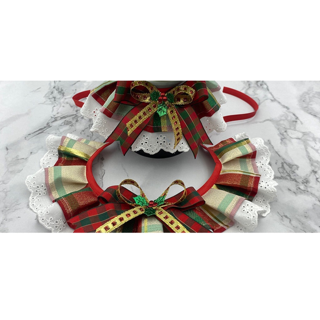 Khăn Quàng Cổ Giáng Sinh 2023 Dễ Thương Cho Thú Cưng