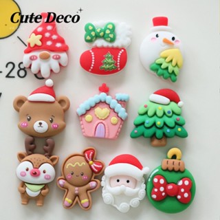 [Trang Trí Dễ Thương] Phụ Kiện Trang Trí Nút Giày Lỗ Giày Hình Ông Già Noel Đáng Yêu diy Nike jibbitz zhibi