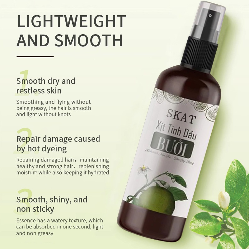 Tinh Dầu Bưởi Tiêu Chuẩn Màu Hoa Mộc Lan Chăm Sóc Tóc