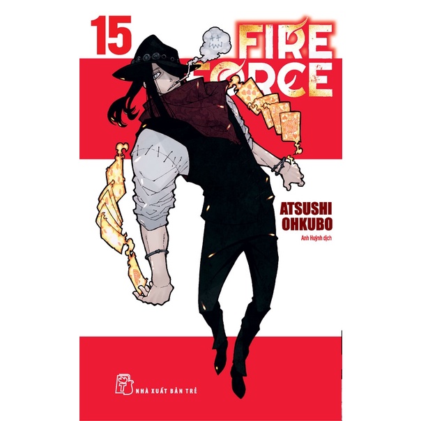 Sách Fire Force - Tập 15 - Tặng Kèm Bookmark Giấy Hình Nhân Vật
