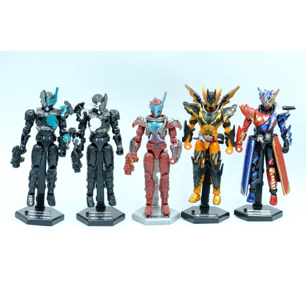 Mô hình SODO dòng Build, Kamen Rider Build Hazard Evol Blood Stark Đã lắp sẵn - K39 tặng kèm xe