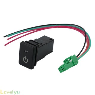 ⭐LOVE⭐ Push Switch Power Lights Blue Push Button Switch Camera Lights LED Light Bar