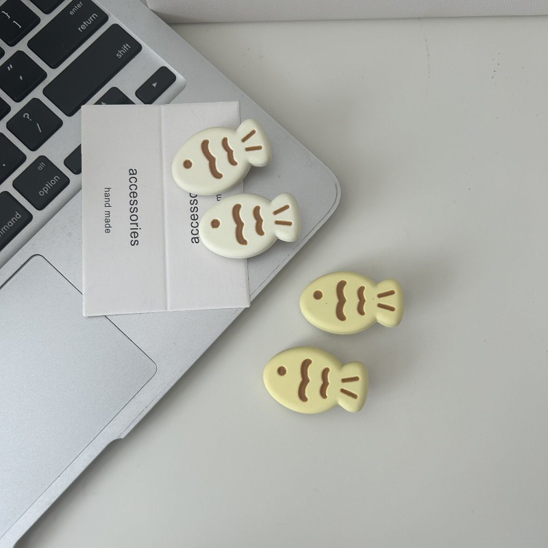 1 Kẹp Tóc Cá Đính Nơ Xinh Xắn Cho Bé Gái