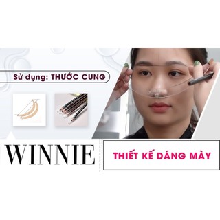 Cung vẽ lông mày chữ c cỡ vừa