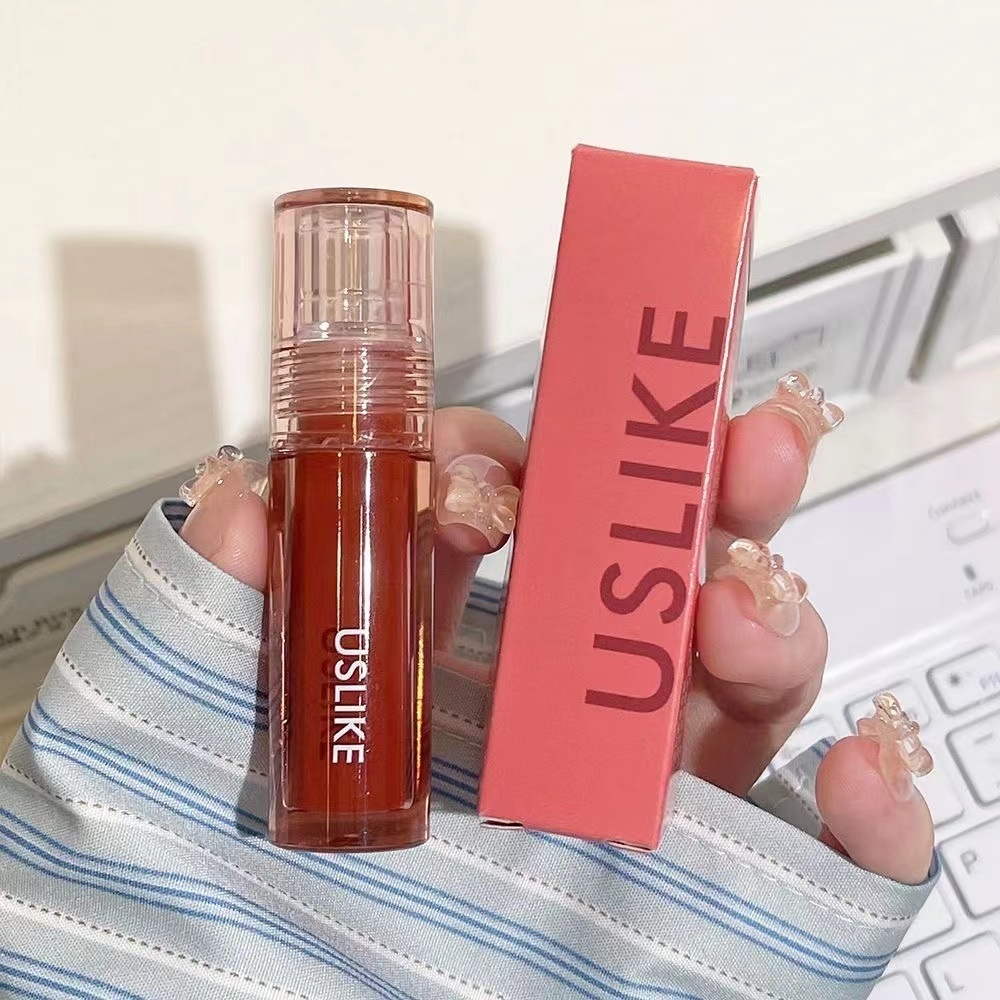 Uslike Son Bóng Hiệu Ứng Gương Không Phai Màu Nuôi Dưỡng Môi