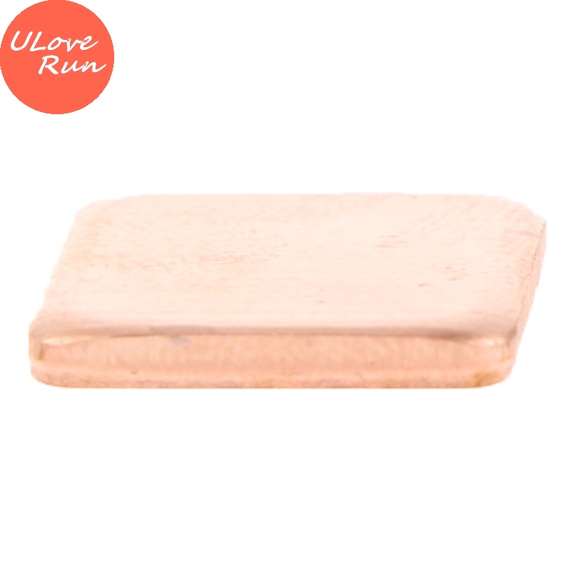 Uloverun Set 10 Tấm Đệm Nhiệt 15x15mm Bằng Đồng Cho Máy Tính Xách Tay