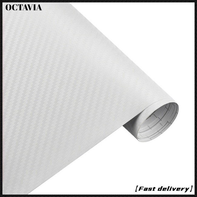 At Cuộn Phim Dán 3d Bằng vinyl Sợi carbon 30cmx127cm Trang Trí Xe Hơi Xe Máy