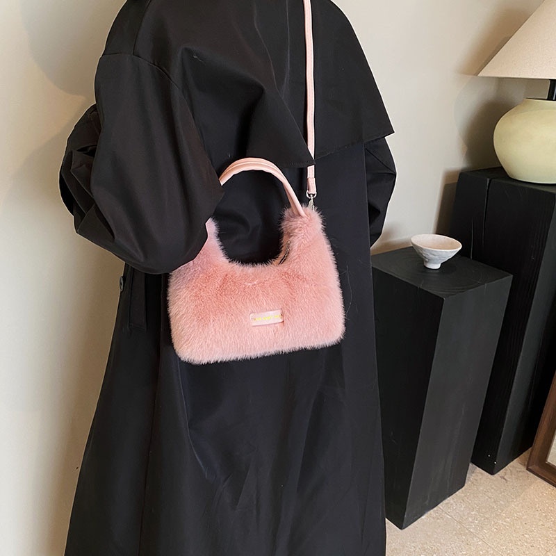 Túi Đeo Chéo Vai Bằng Vải Bông Dễ Thương Thời Trang Thu Đông 2023