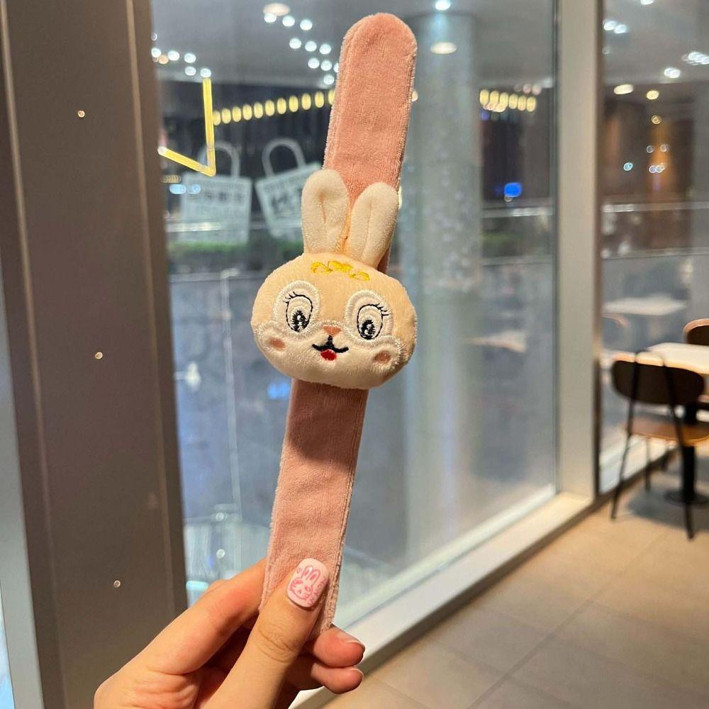Mmluck Đồ Chơi Vòng Đeo Tay Thỏ Nhồi Bông Mềm Mại Thoải Mái