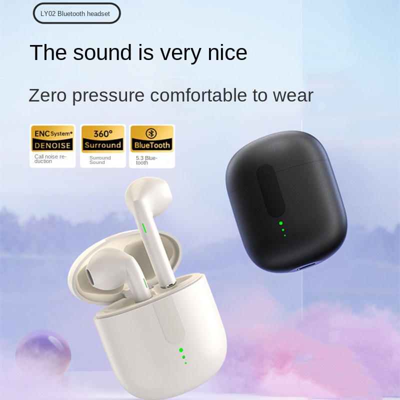 Tai nghe không dây TZUZL Y02 Bluetooth V5.3 âm thanh sống động chất lượng cao