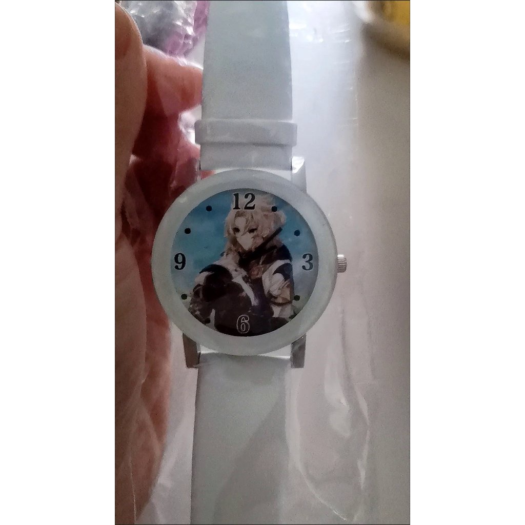★Genshin Impact★Đồng Hồ Đeo Tay paimon & keqing game merchandise Hai Chiều Thời Trang