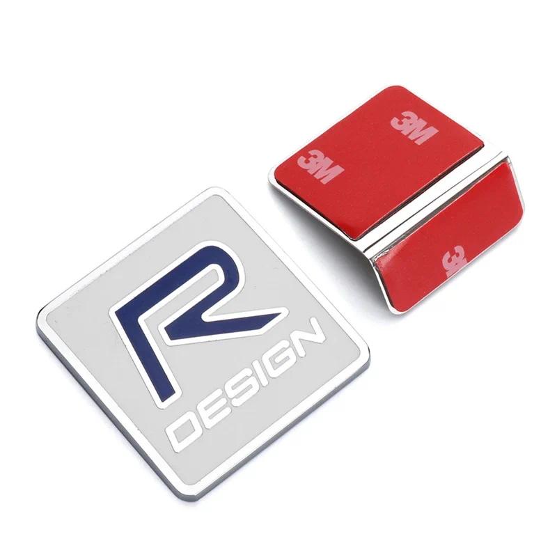 Logo Kim Loại 4.8x4.6cm Gắn Mui Xe Hơi volvo r Thiết Kế Cá Tính