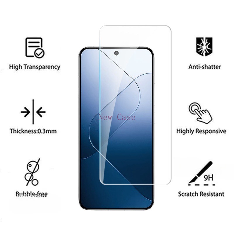 Set 1-3 Kính Cường Lực Bảo Vệ Màn Hình Điện Thoại xiaomi 14 pro xiaomi14 xiaomi14pro mi14 mi14pro 5g