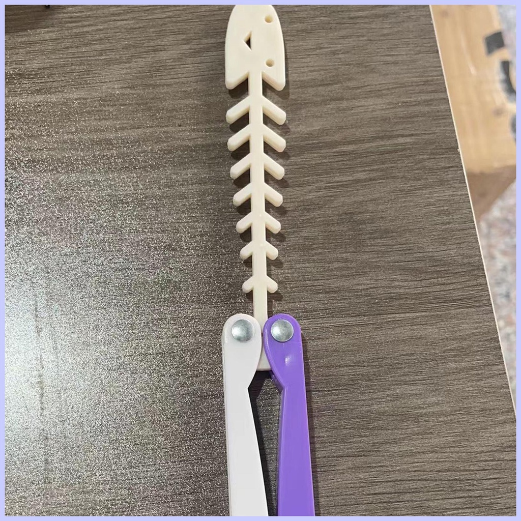 Đồ Chơi Dao Cắt Hình Xương Cá / Rùa 3d Đáng Yêu Bền Bỉ Vui Nhộn