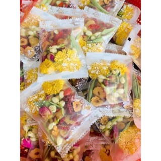 30 GÓI Trà hoa cúc vàng mix táo đỏ kỳ tử, trà hoa dưỡng nhan, an thần, ngủ ngon - TCG