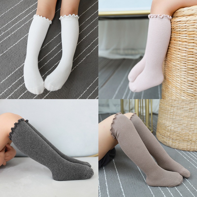 Vớ cotton Màu Sắc Kẹo Ngọt Xinh Xắn Cho Bé Gái Sơ Sinh