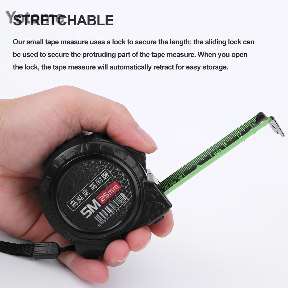 Thước Dây Tự Động Bằng Kim Loại 3 / 5 / 7.5 / 10m Tiện Dụng Cho Gia Đình