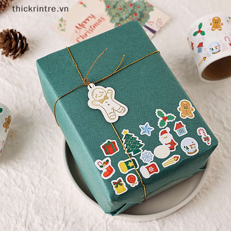Nhãn Dán mini Trang Trí Sổ Lưu Niệm Giáng Sinh diy Cho Bé vn
