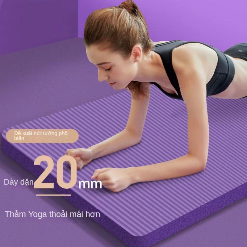 Thảm Tập yoga Dày Dặn Cao Cấp Cho Người Mới Bắt Đầu