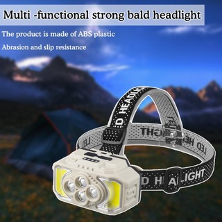 Đèn pin led nhấp nháy đa năng có cổng sạc usb