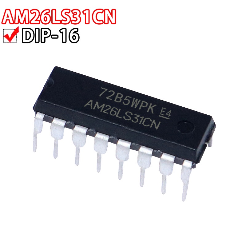 5 CÁI AM26LS31CN Bộ thu phát trình điều khiển dòng DIP16 trong dòng chipIC