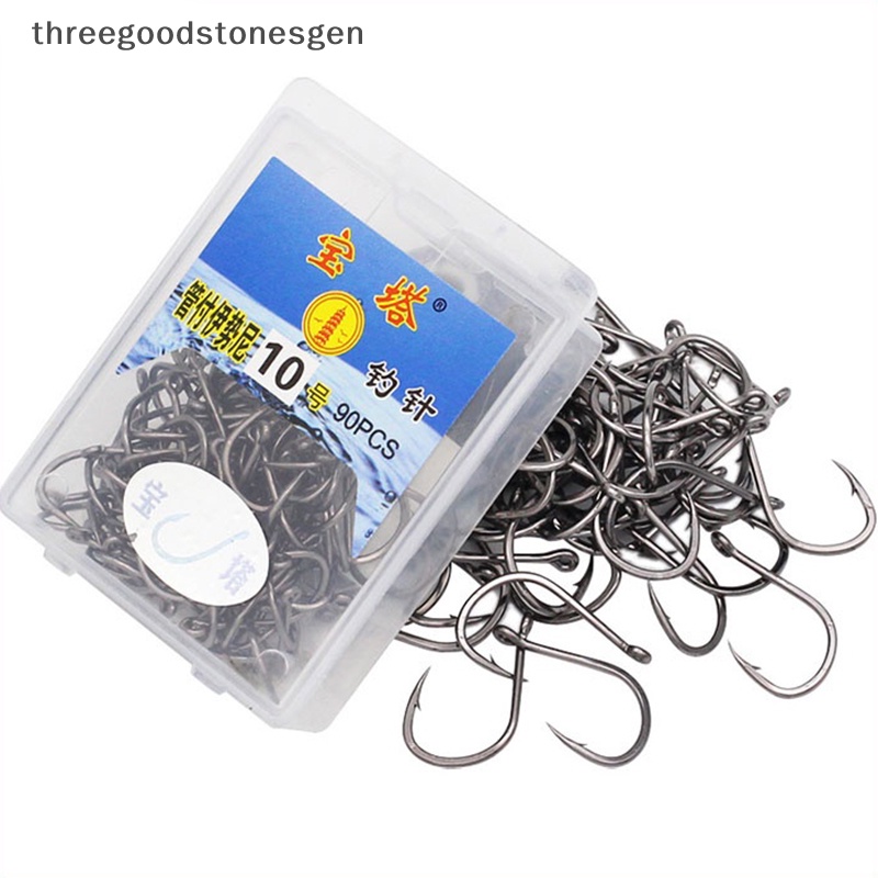 Móc Câu Cá Ống pagoda Bằng Thép carbon Cao Có Lỗ Gắn Hộp Đựng tss