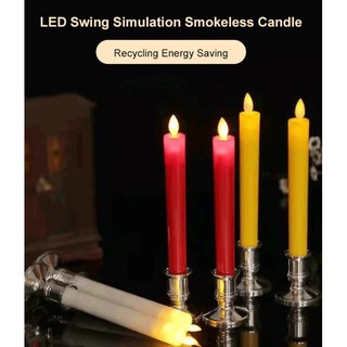 Nến Sáp Không Khói Có Đèn led