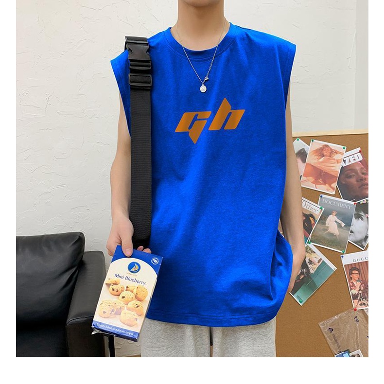 Áo Ba Lỗ Thể Thao Cổ Tròn Thời Trang Nam