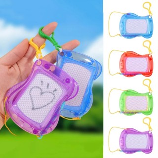 Bảng vẽ nam châm mini có thể xóa được kèm móc khóa cho trẻ em