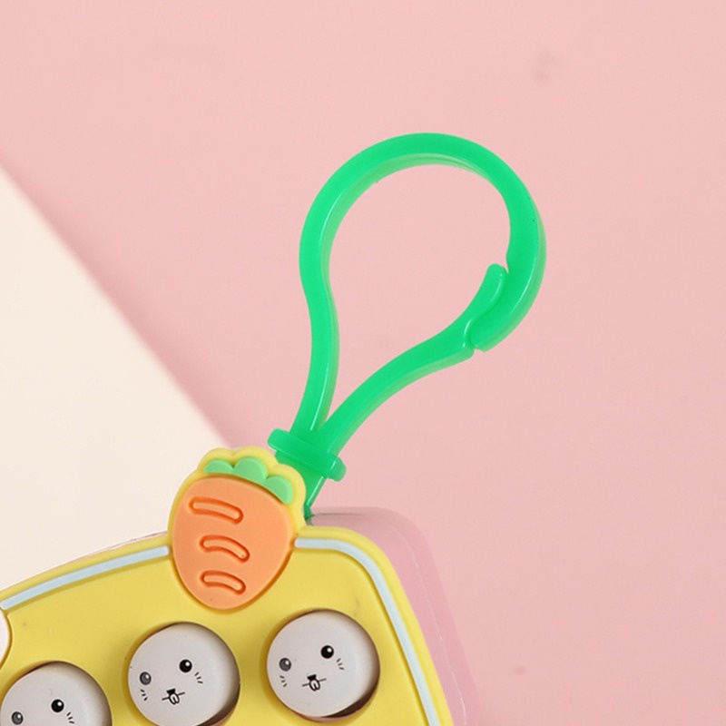 Sanrio pop Móc Khóa Máy Chơi game Cầm Tay mini In Chữ it whack-a-mole melody Dễ Thương Cho Bé