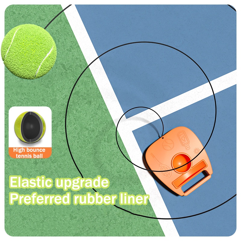 Nurgaz Bộ Vợt tennis Kèm Dây Đàn Hồi Cho Người Mới Bắt Đầu