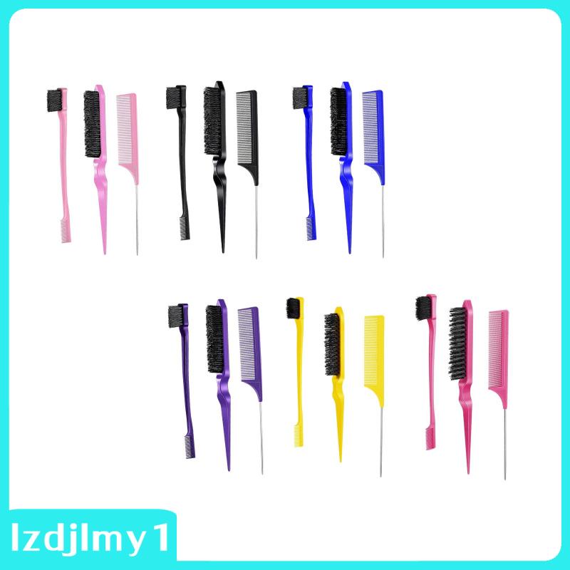 Set 3 Lược Chải Tóc Đuôi Dài