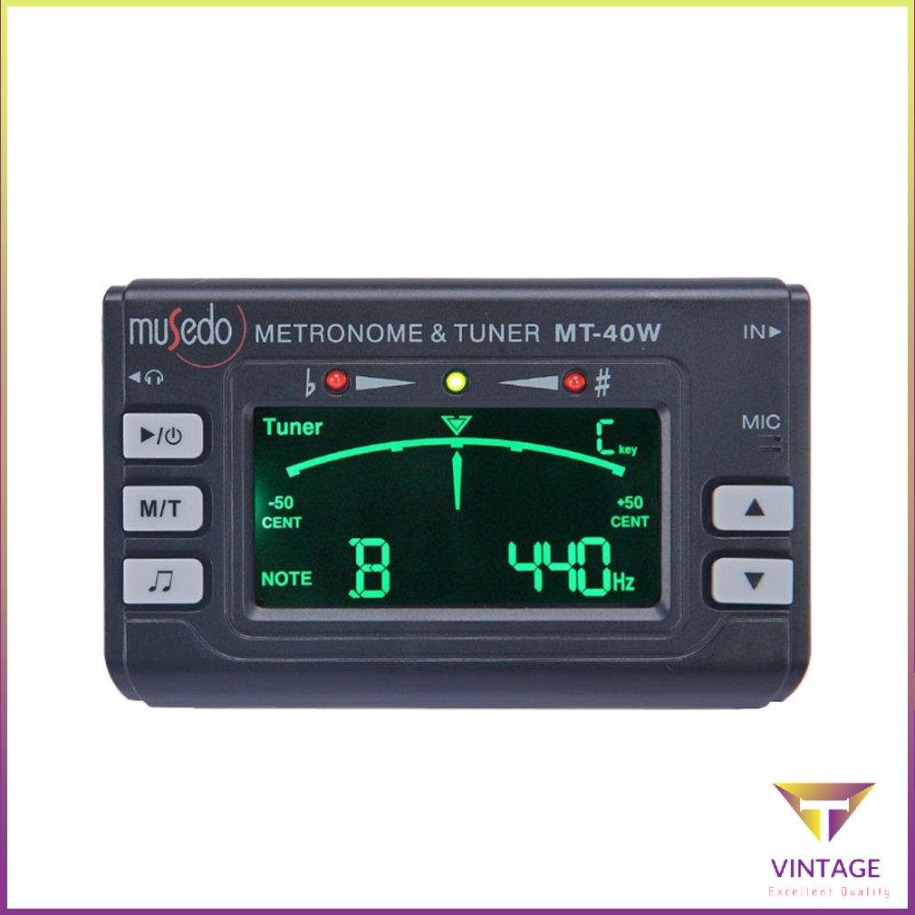 MT-40Ws Wind Instrument Tuner Digital Metronome Tone Generator