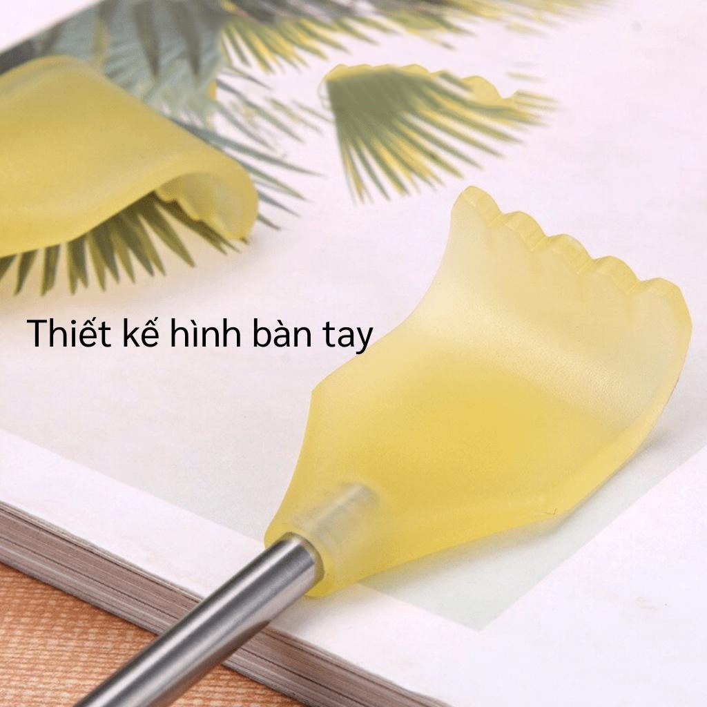 Cây Gãi Lưng Inox Cao Cấp Kéo Dài Rút Gọn Tiện Dụng Hình Bàn Tay