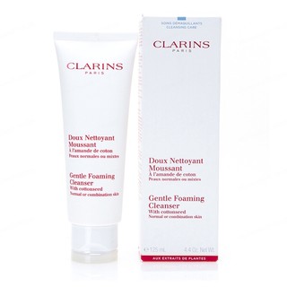 Sữa Rửa Mặt Hạt Cotton Clarins Cho Nam Nữ Làm Sạch Sâu, Dưỡng Ẩm Và Nhẹ Nhàng Cho Phụ Nữ Mang Thai Kem Làm Sạch 125ML