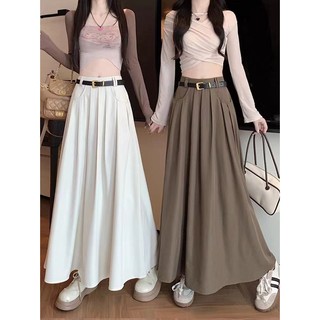 Chân Váy Xếp Ly Dáng Dài 90cm Chân váy xếp li dáng dài phong cách hàn quốc