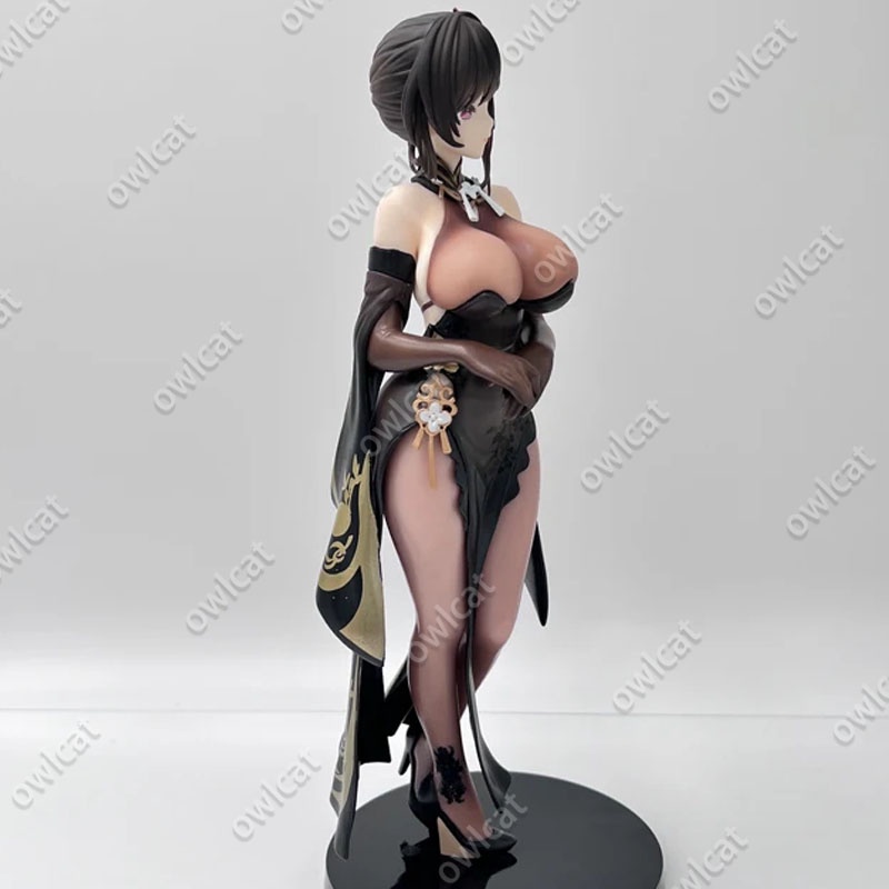 Mô Hình Nhân Vật Azur Lane Chen Hai  28cm Chi-pao Big Size 1/6 No.534 Cheongsam Dragon Empery Light Aircraft Carrier Elite Rare Packed in Box Model