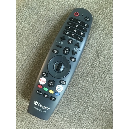 Điều khiển remote từ xa dùng cho tivi Casper có chuột bay và giọng nói