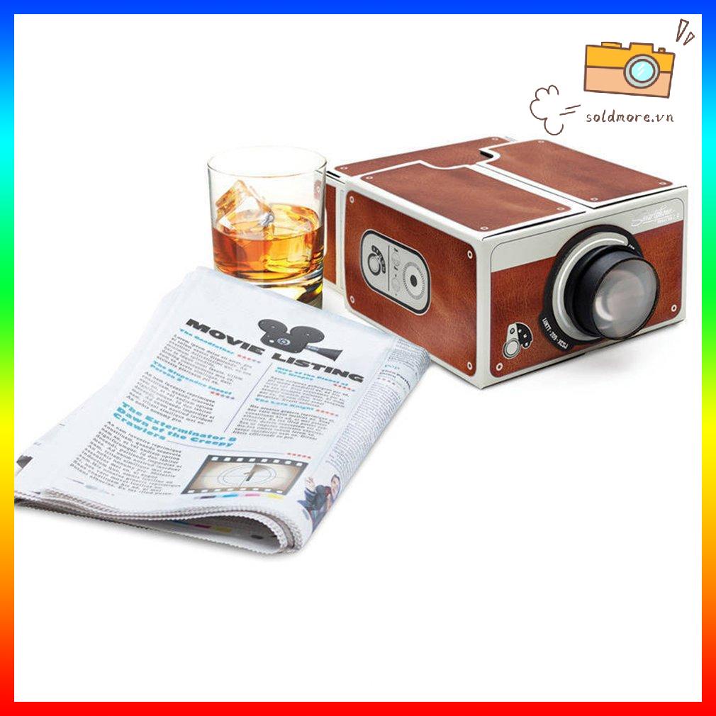 Máy chiếu cầm tay mini Máy chiếu điện thoại thông minh dành cho máy chiếu gia đình Video