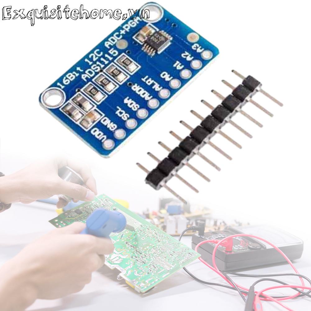 Bảng Mạch Phát Triển ads1115 16 bit adc 4 Kênh Kèm Bộ Khuếch Đại Lập Trình