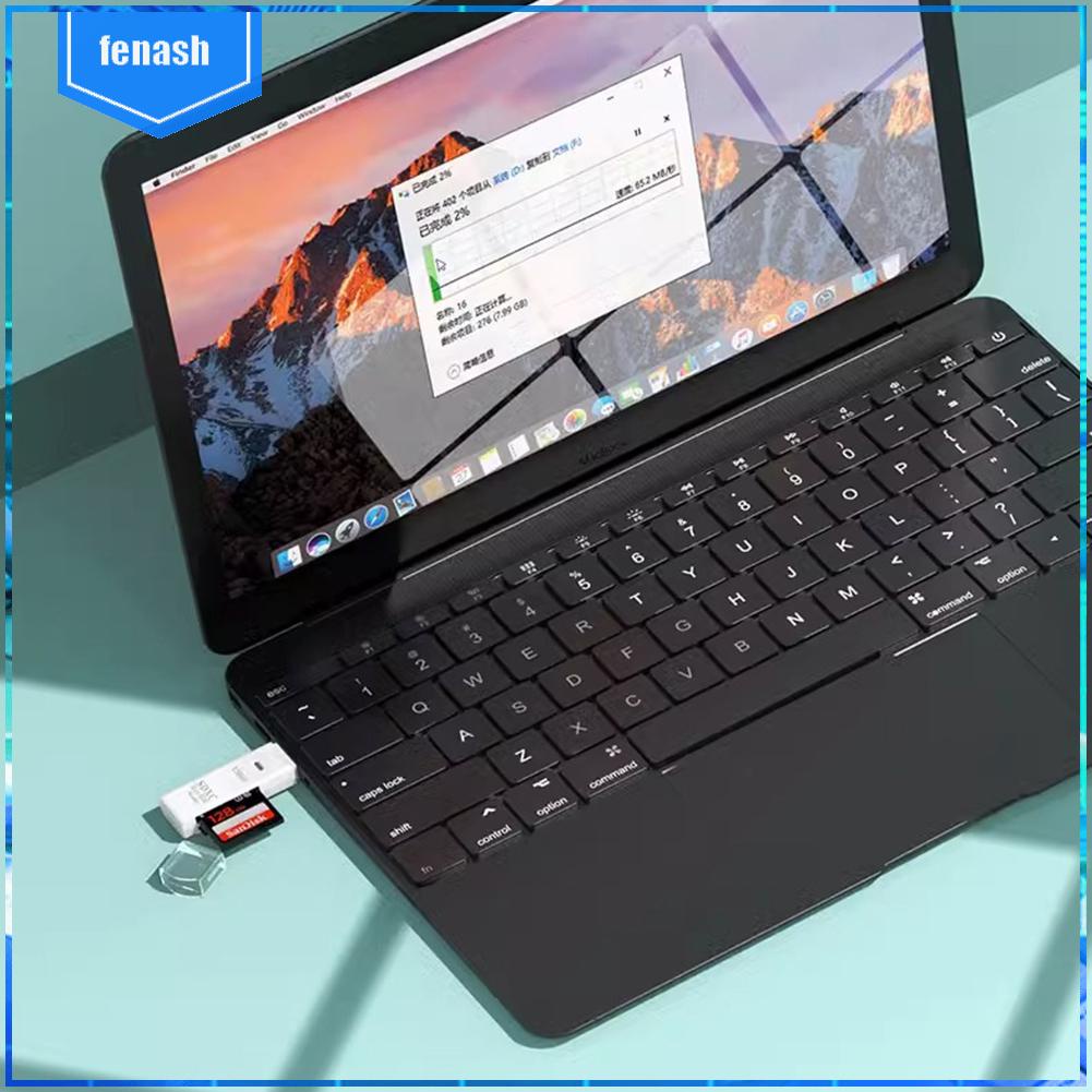 Đầu Đọc Thẻ Nhớ micro sd tf 2 Trong 1 usb 3.0 / 2.0 Cho laptop