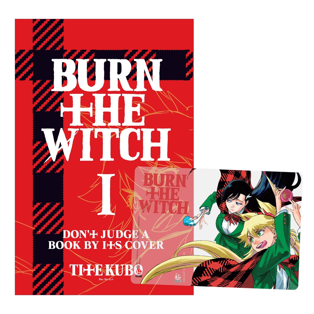 Sách Burn The Witch - Tập 1: Don’t Judge A Book By Its Cover - Tặng Kèm PVC Card - Kim Đồng - Bản Quyền