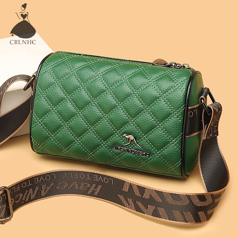 Crlnhc Túi Xách Đeo Vai Dây Bản Rộng Phong Cách retro Thời Trang Cho Nữ vn