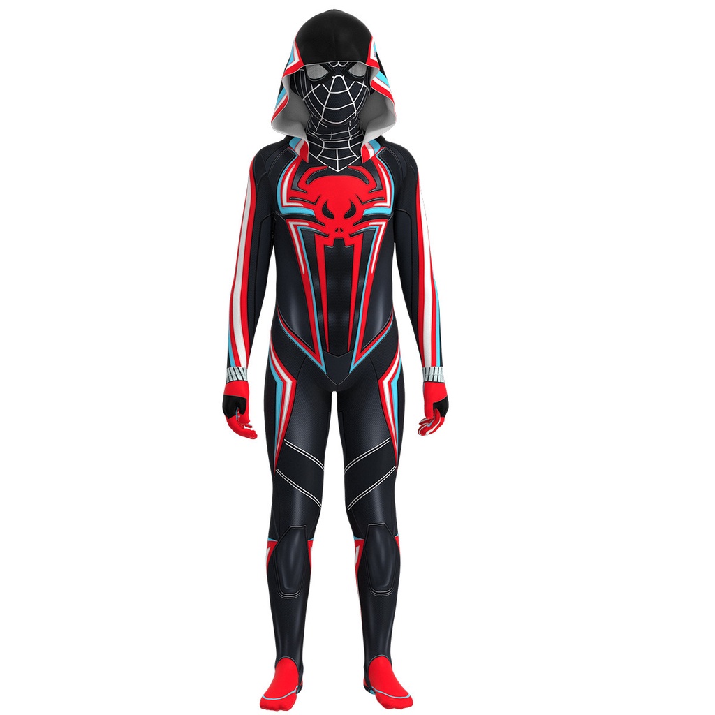 Bộ Áo Liền Quần Hóa Trang Người Nhện halloween Cho Bé Trai