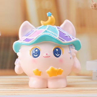 Hộp đựng tiền tiết kiệm sức chứa lớn hình heo con trang trí nhà cửa cho trẻ em
