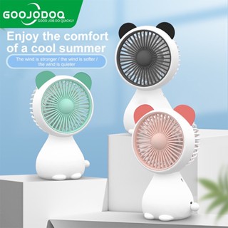 Goojodoq Quạt Mini  Quạt Nhỏ Di Động Sạc USB Mini Hình Dáng Dễ Thương Thích Hợp Để Bàn Làm Việc Văn Phòng