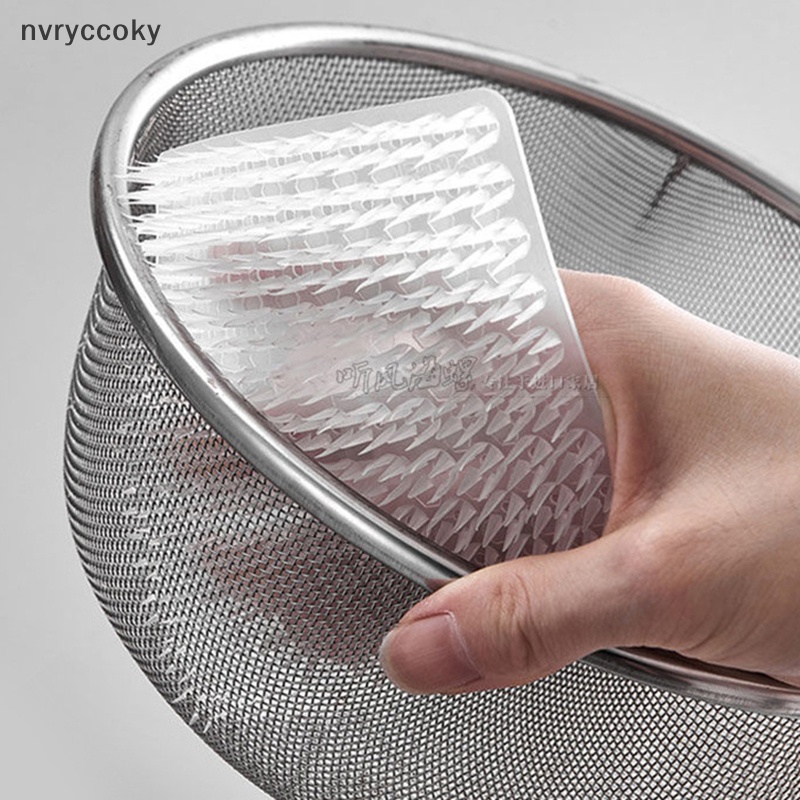 Bàn Chải Silicon Rửa Chén Đĩa Trái Cây Rau Củ Quả Cho Nhà Bếp vn